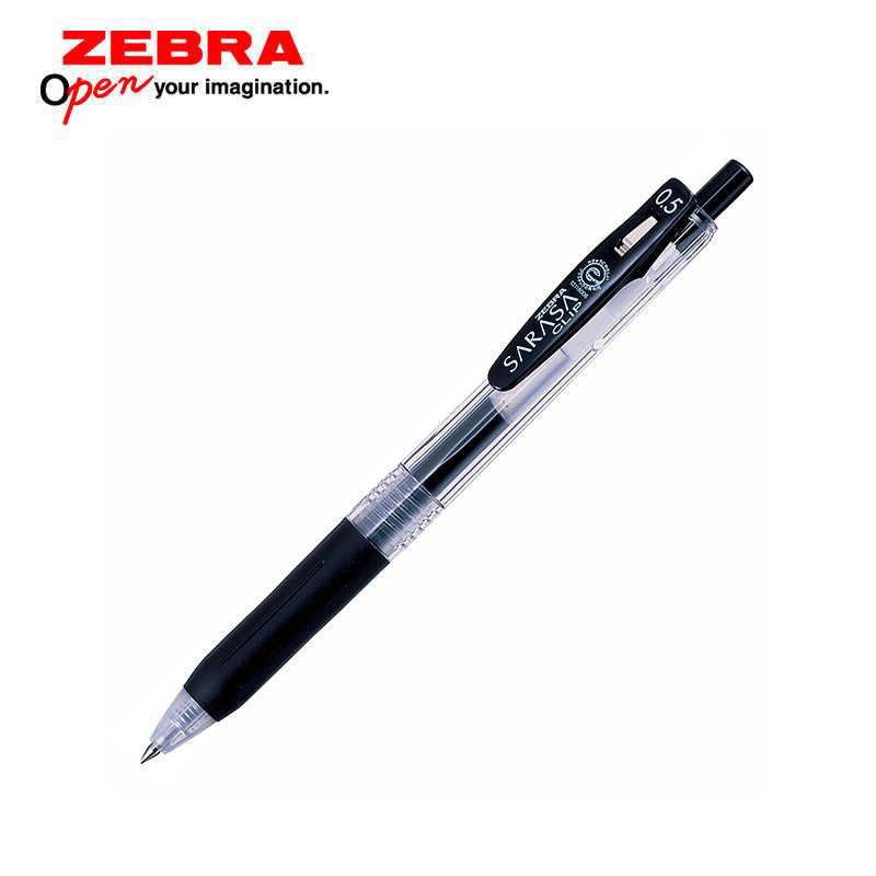 【1日元秒杀】zebra斑马 水性笔黑色0.5mm - U5JAPAN.COM