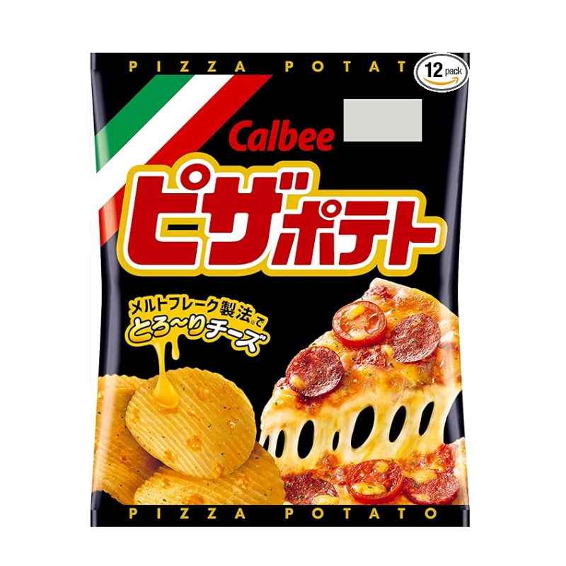 【日版】calbee卡乐比披萨薯片60克【赏味期24.07.01】 - U5JAPAN.COM