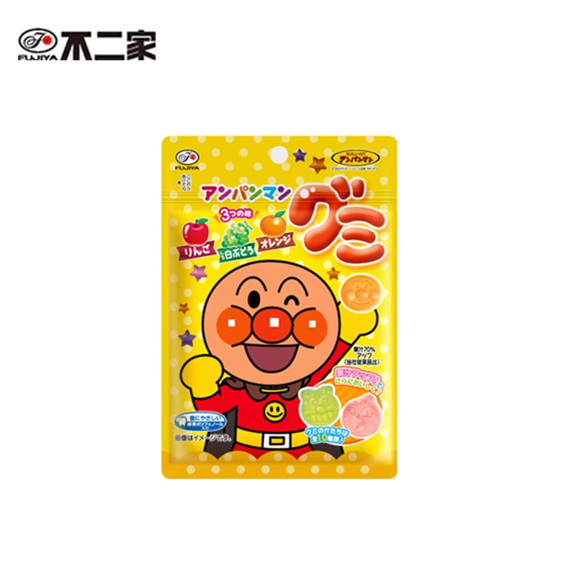 【日版】fujiya不二家 面包超人儿童软糖50g 两种包装随机发 - U5JAPAN.COM