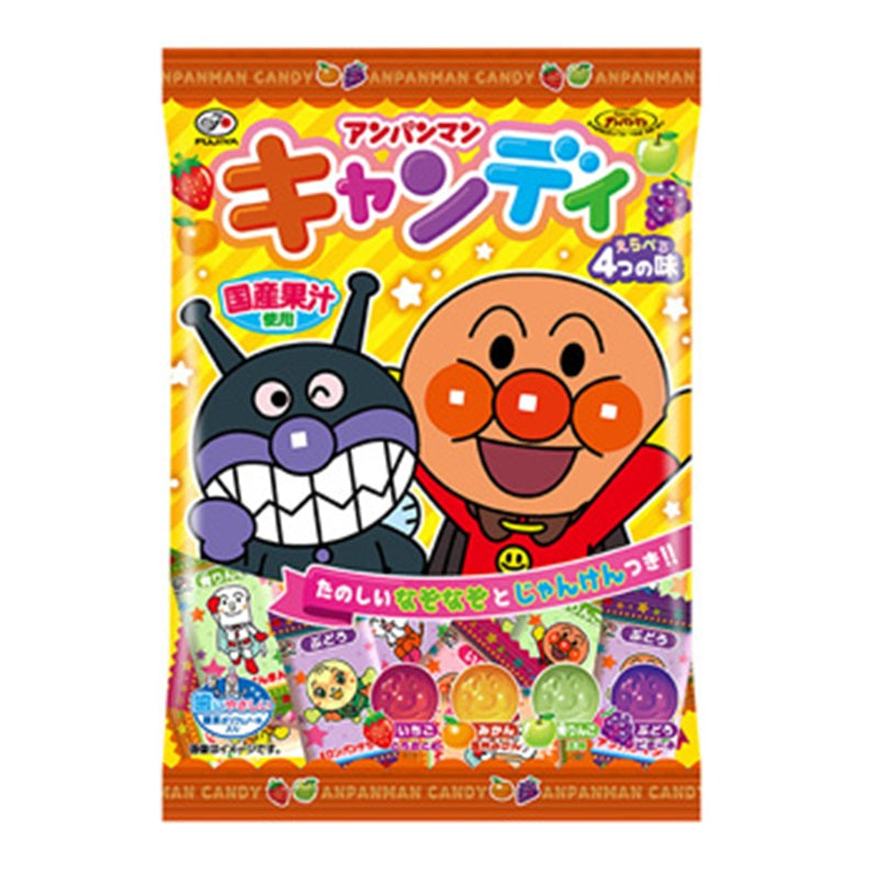 【日版】fujiya 不二家 面包超人水果糖 4种口味 93g - U5JAPAN.COM