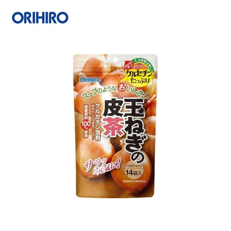 【日版】orihiro血压血糖三高血管保健洋葱皮茶14包 - U5JAPAN.COM