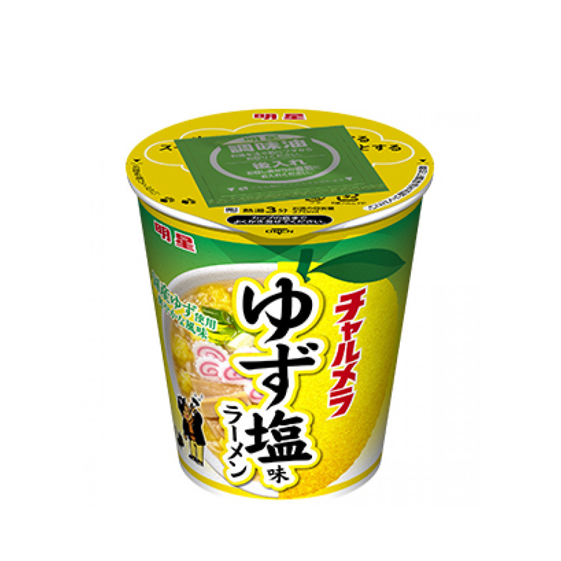 【日版】明星食品 杯面 柚子盐味 67g【赏味期2024.3.18】 - U5JAPAN.COM