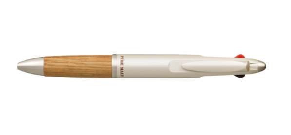 【文具周边】zebra斑马 木柄0.7mm黑红圆珠笔+0.5mm自动铅笔 - U5JAPAN.COM