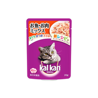 Thumbnail for 【日版】kal kan 卡康 猫咪补给食 鱼肉鸡肉混合味 70g - U5JAPAN.COM